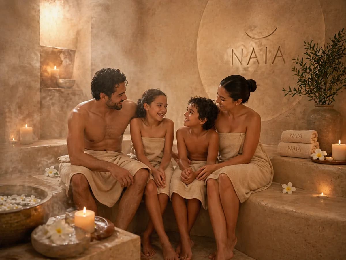 Naia curated spa booking atmosphere in Hurghada