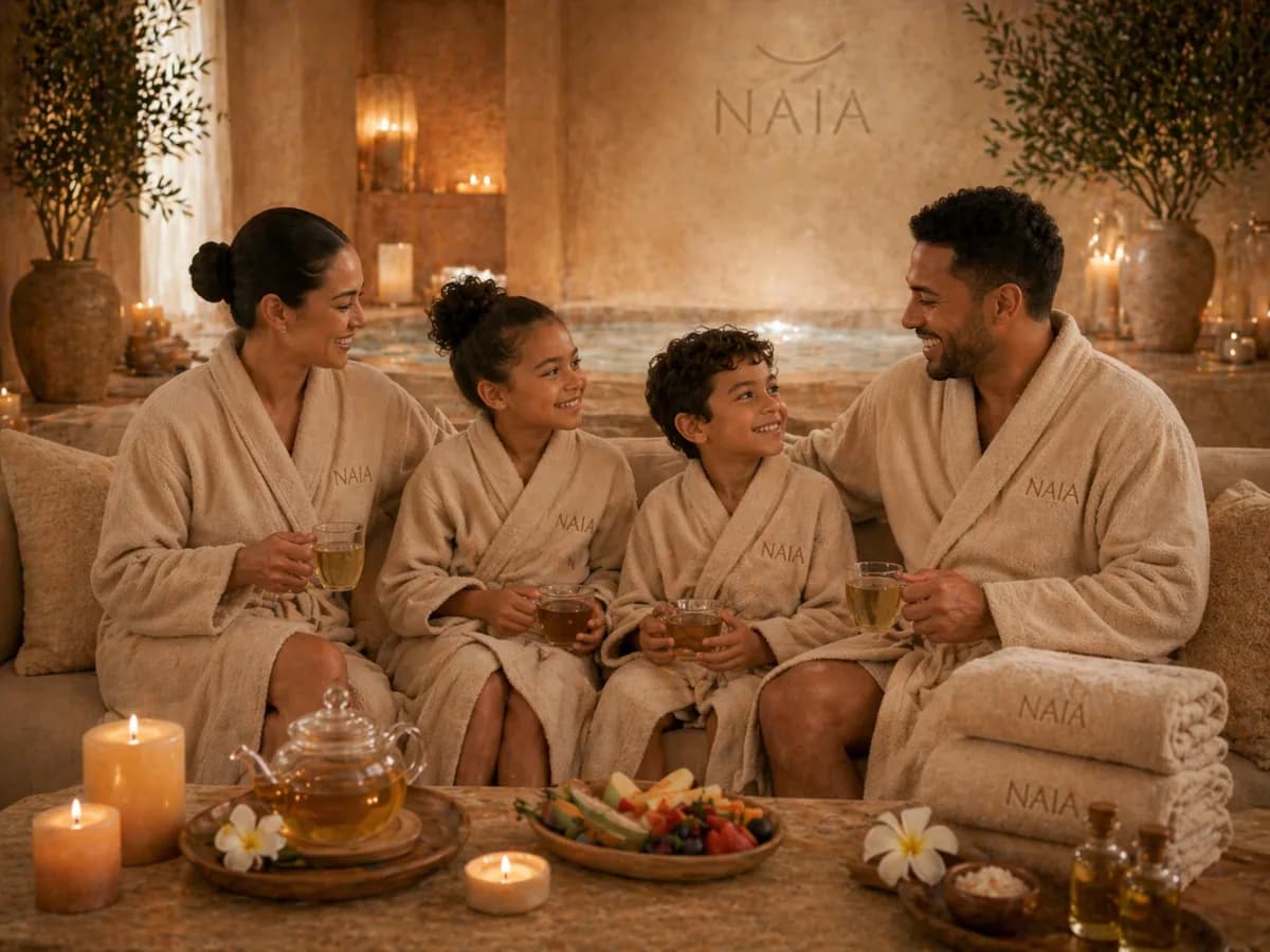 Relaxing spa treatment room in Hurghada curated for Naia guests