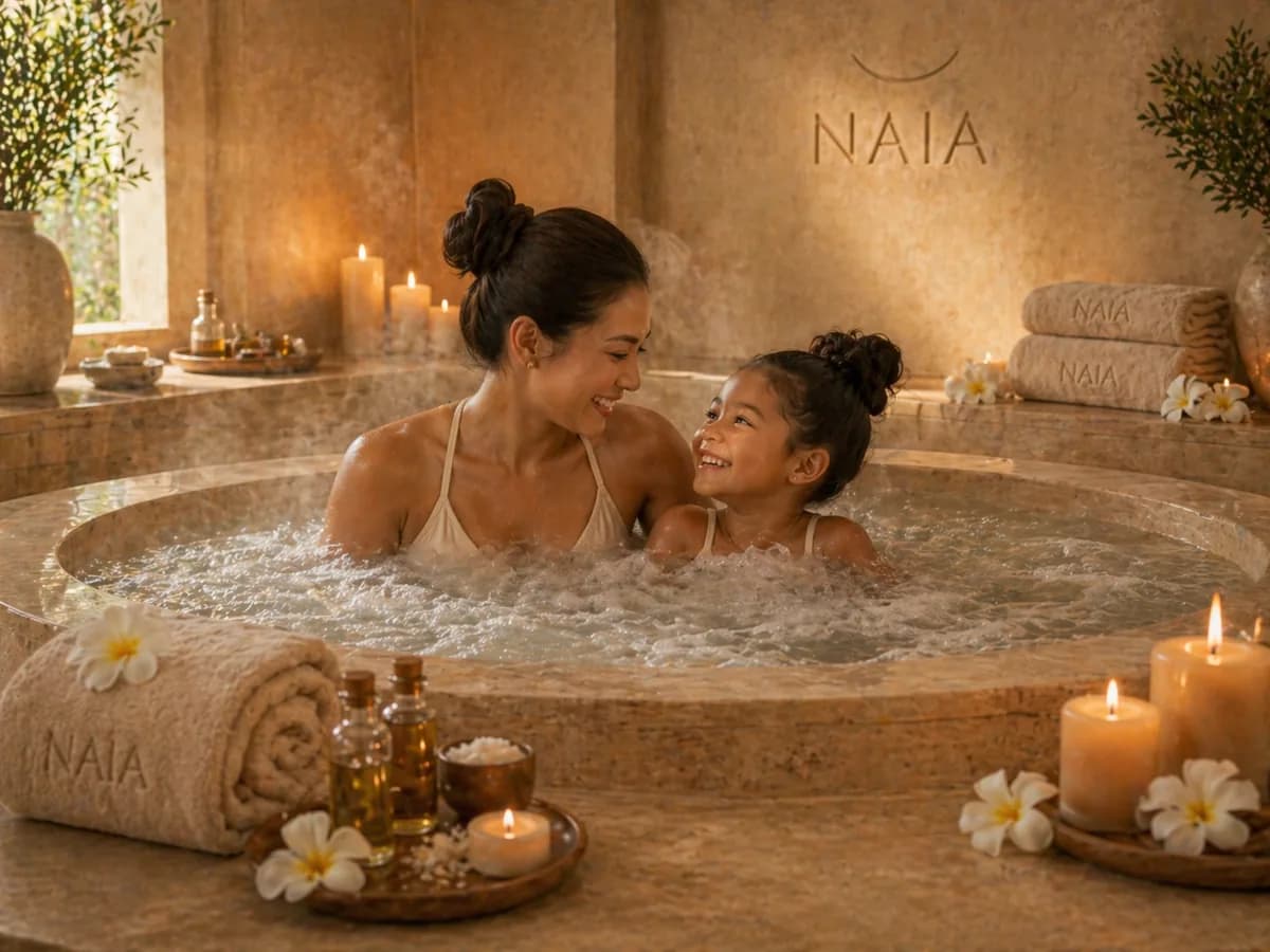 Soft spa ambience in Hurghada for massage and hammam programs